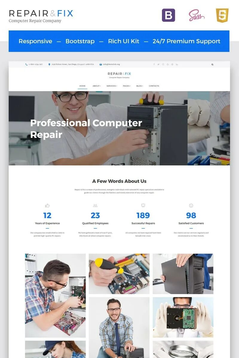 Web fix. Fix repair.