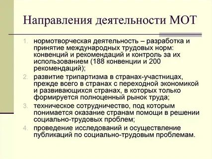 Общая организация труда это