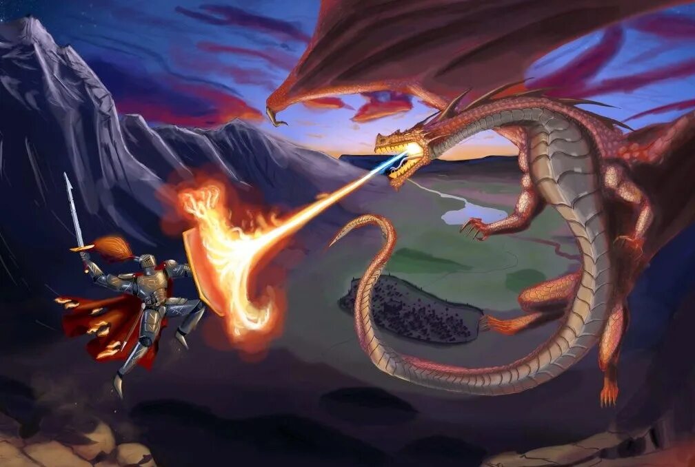 Большой дракон игру дракон большой. Дракон Пифон. Ланселот рыцарь против дракона. Dragon Knight (дракон пита).