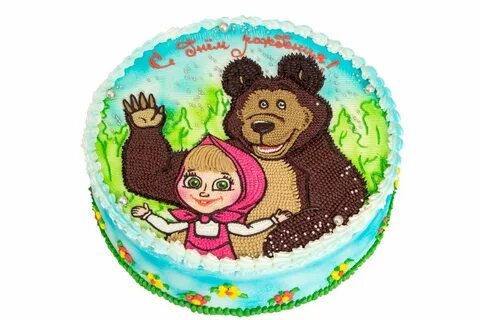 Торт маша и медведь