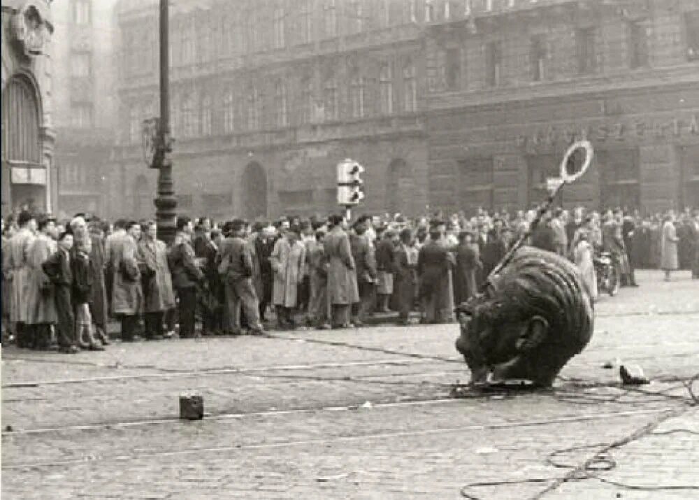 Венгерский кризис 1956 причины выступлений формы протеста. Венгерское восстание 1956 памятник сталину. будапешт 1956 венгерское восстание. венгрия 1956 статуя сталина. венгерский кризис 1956.