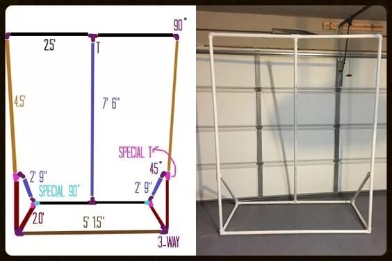 Стойка для фотозоны. Крепление декораций. Каркас фотозоны из пластиковых труб. Стойка каркас для баннера. Напольная вешалка из труб пвх.