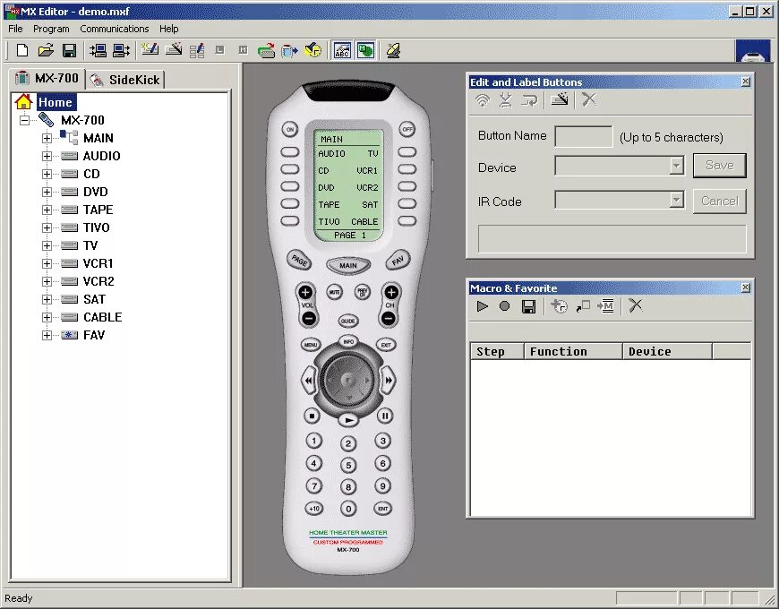 Пульт прог. Программа эдитор. vectorsoft. program editor кнопки. mx editor.