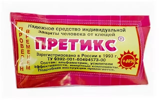 Мелок от клещей