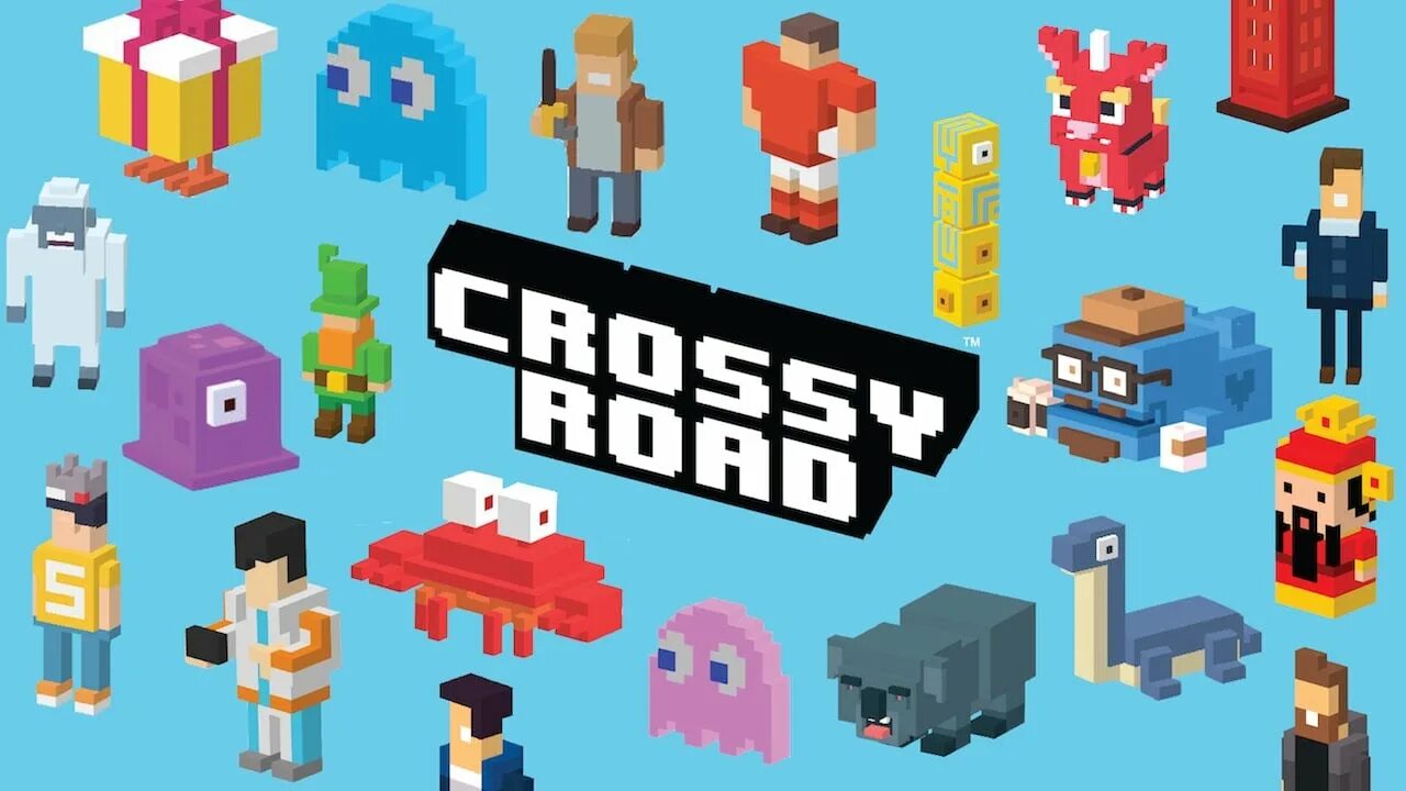 Блинки crossy road. Crossy road персонаж. Кросси роад персонажи. Crossy road модельки персонажей. Кросси роад игрушка.