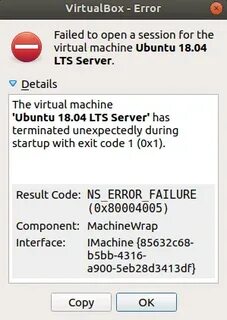 Ns error