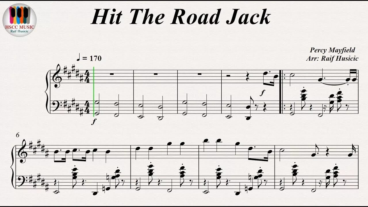 Ray charles hit the road jack ноты для фортепиано. Ray charles hit the road jack на пианино. Хит зе роад джек ноты. Перси мэйфилд hit the road jack. Hit the road jack ray charles ноты.