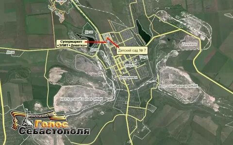 Карта докучаевска
