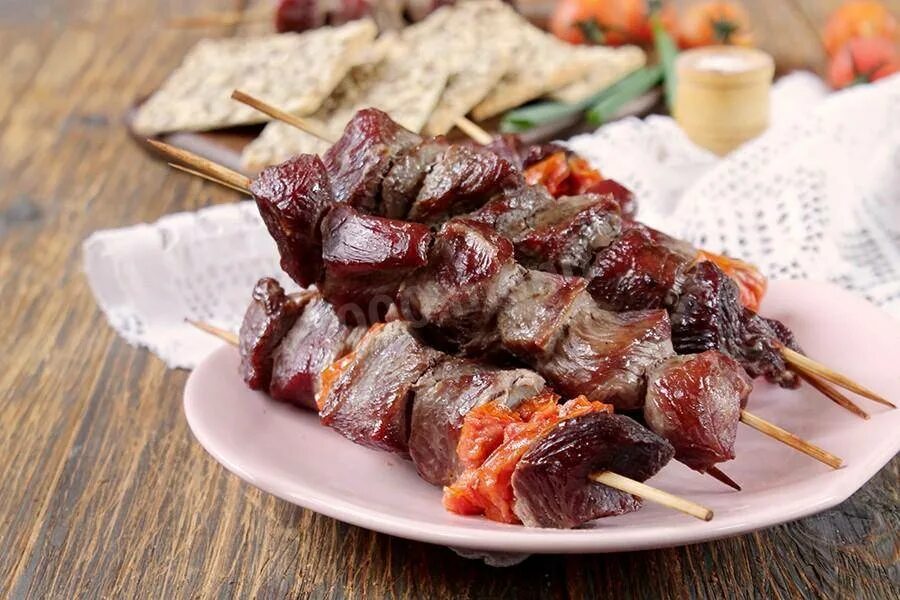 Рецепт сочного шашлыка из говядины