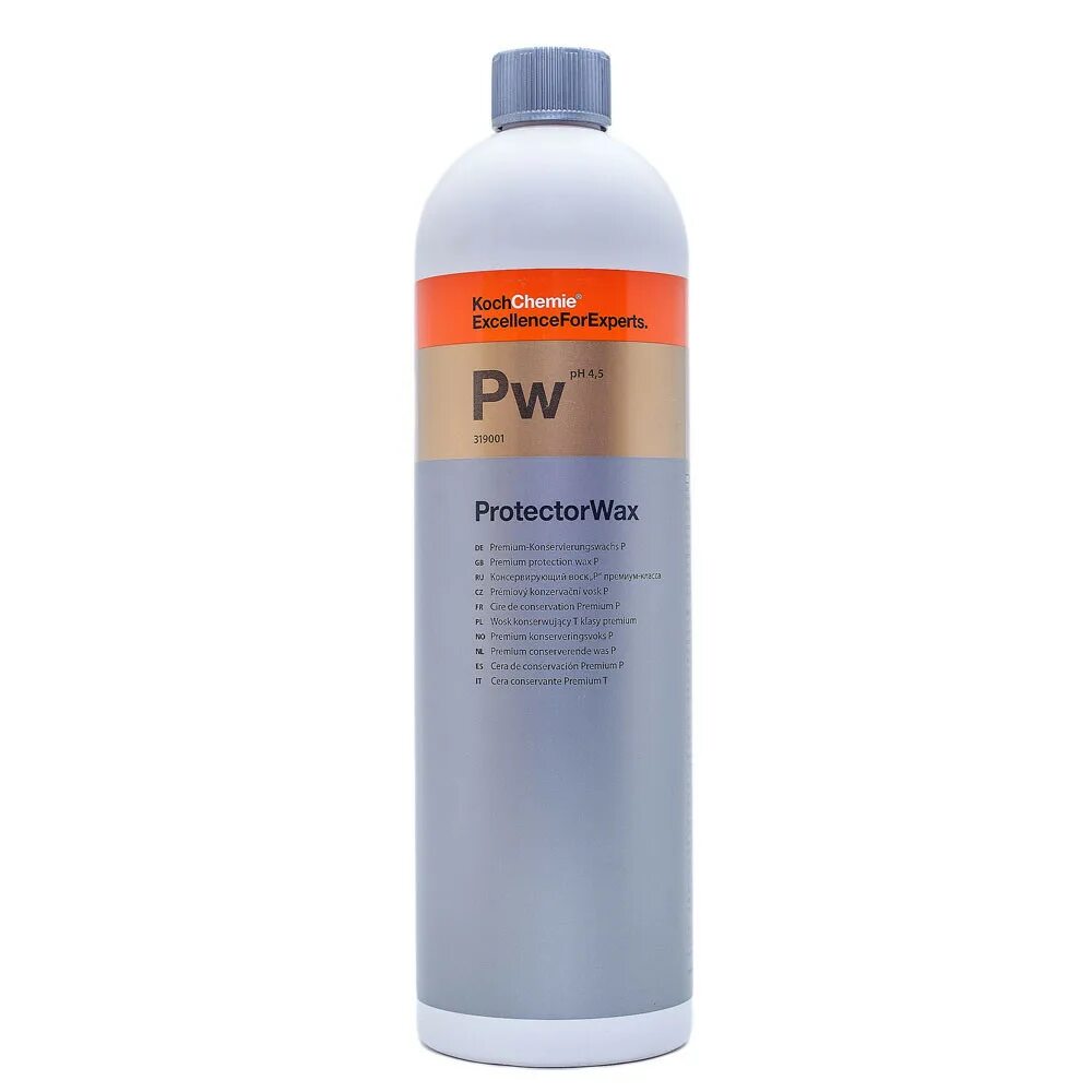 319001. Protectorwax - консервирующий полимер премиум–класса, (1 л). Koch wax. Нано воск koch. Химия koch chemie.