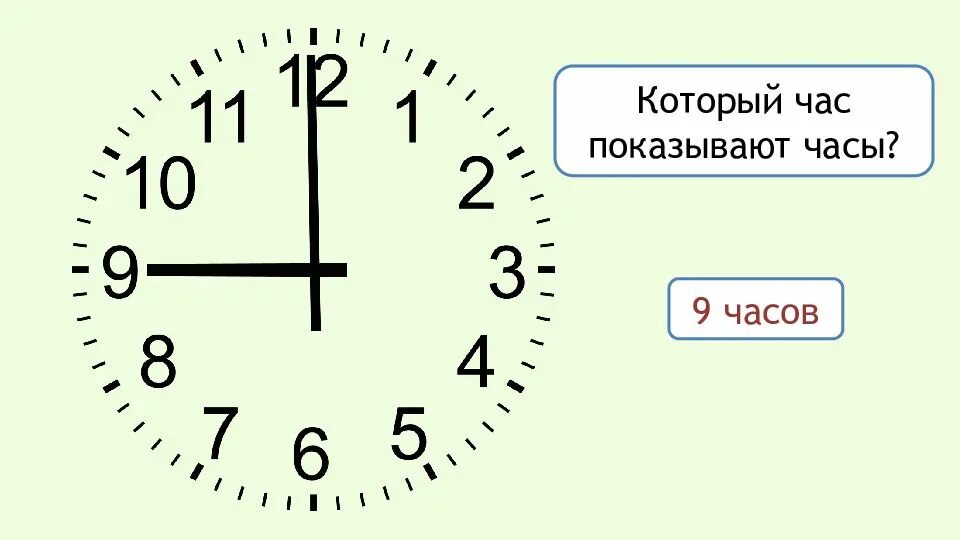 Покажи 9 1 1. Часы показывают час. Макет часов для определения времени. Циферблат 9 часов. Который час.