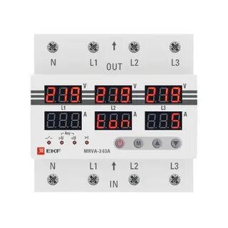 Реле напряжения mrva 63a инструкция