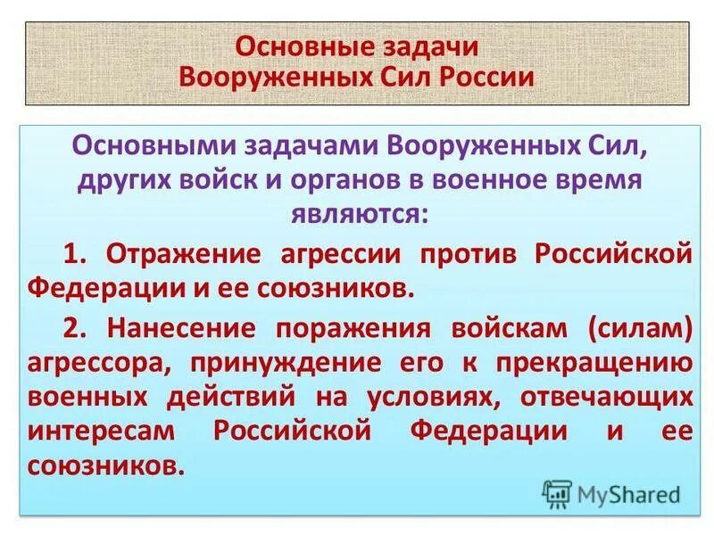 Функции и основные задачи вооруженных сил. Функции и основные задачи вооруженных сил