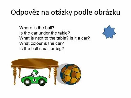 The ball is under the bed