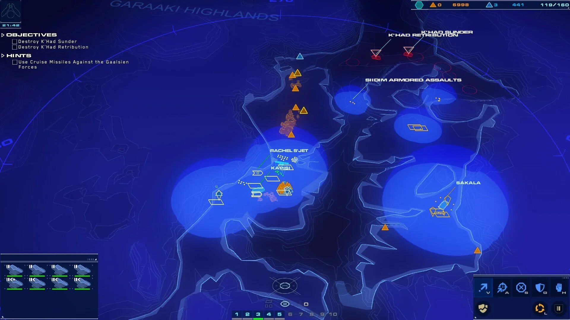 Tactical maps