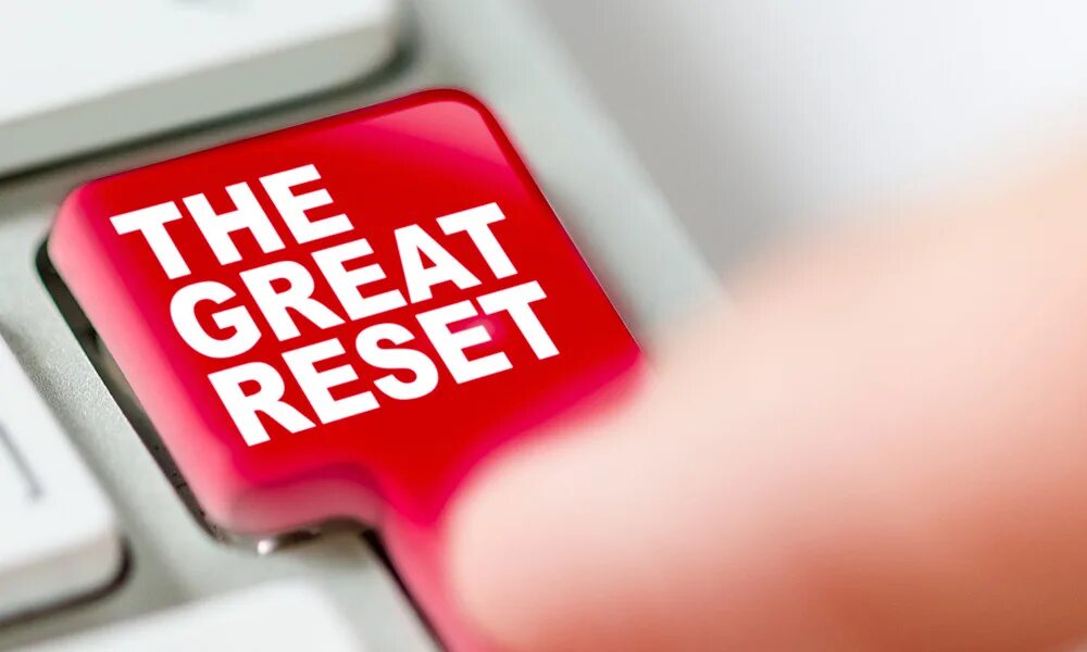 Daily reset. De great reset. the great reset. the great reset time. great reset emblem.