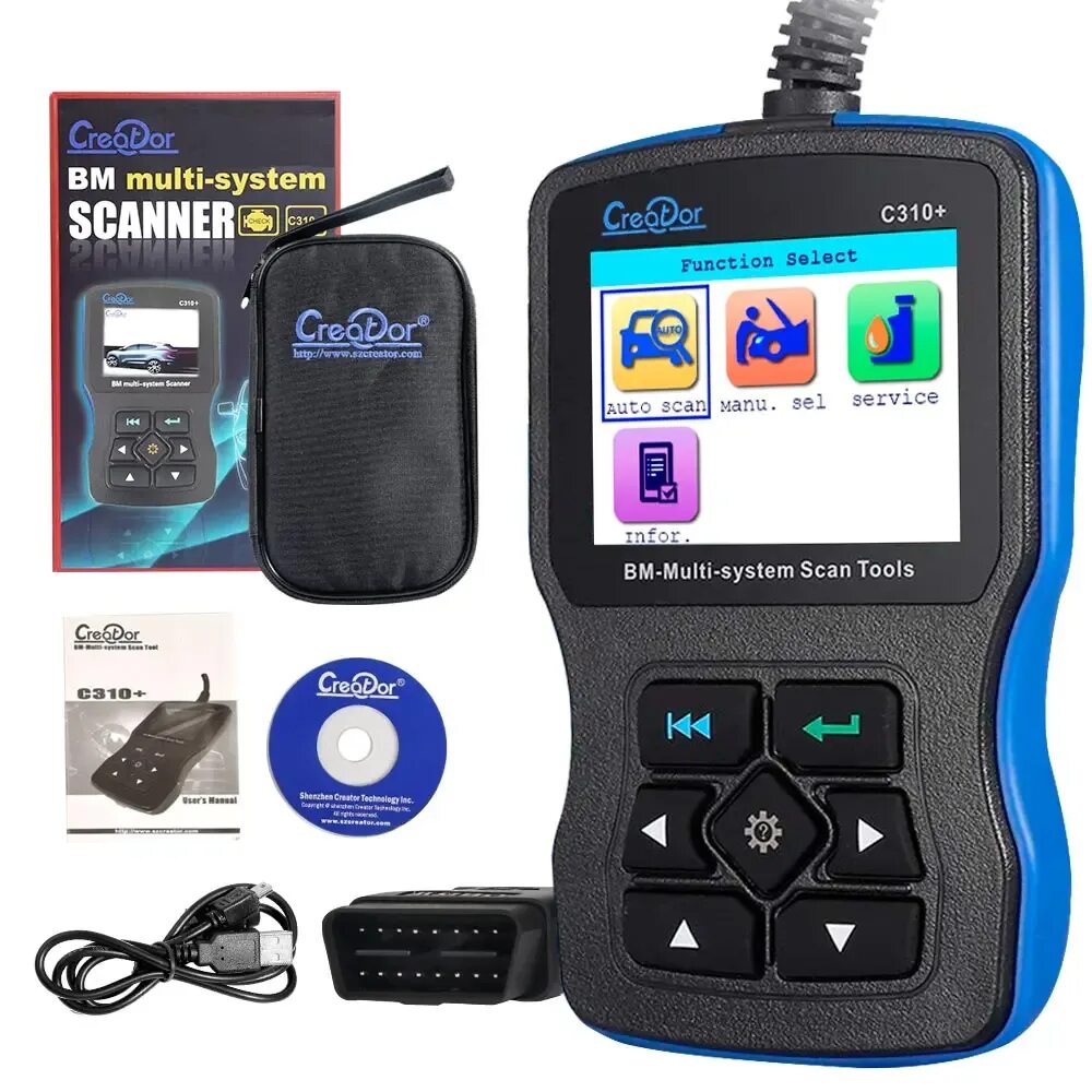 Multi system toolbox. Creator c310+. best bmw scan tool. creator c 100. bmw multi tool.