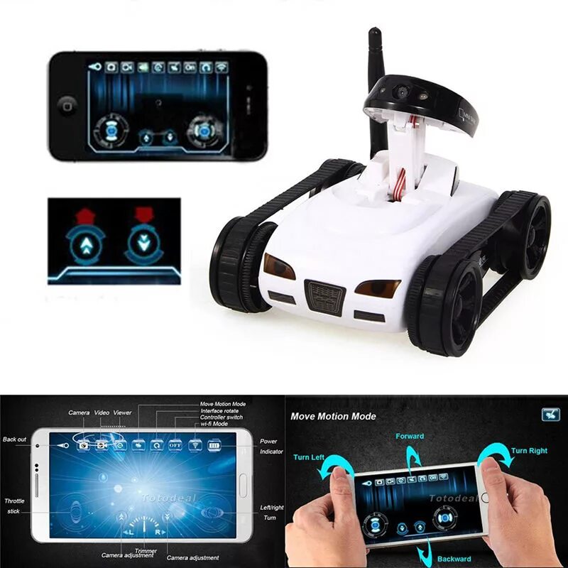 Управление мини. Spy car игрушка wi-fi. wi-fi i-spy rc танк. робот с камерой и wifi. машина-шпион с wi-fi управлением и видеокамерой.