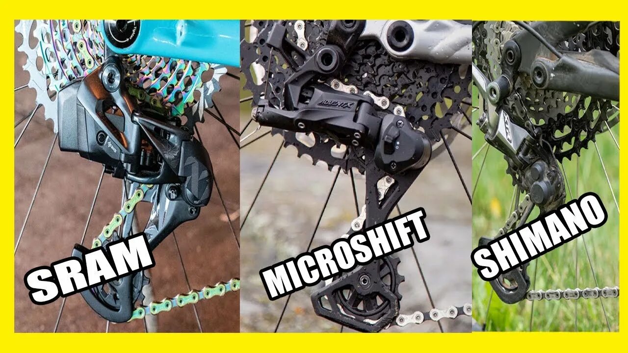 Sram vs. Sram vs shimano. shimano sram microshift. microshift vs shimano. таблица переключателей microshift и shimano.