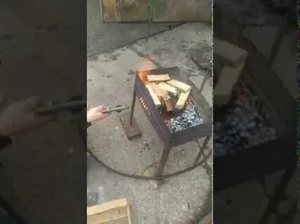 Как разжечь мангал без жидкости