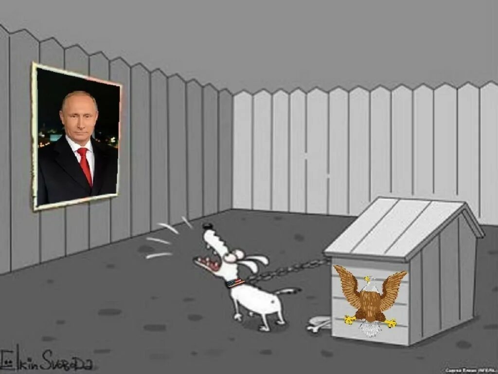 Пускай собака лает. Собака лает карикатура. путинская собака карикатуры. собака лает на слона. карикатура шавки лают на путина.
