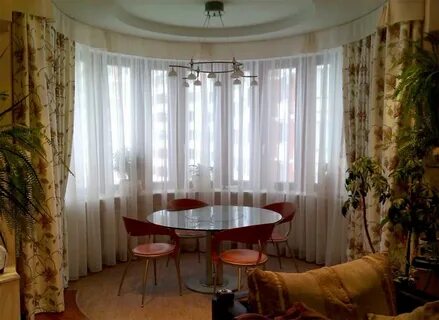 Полукруглая штора