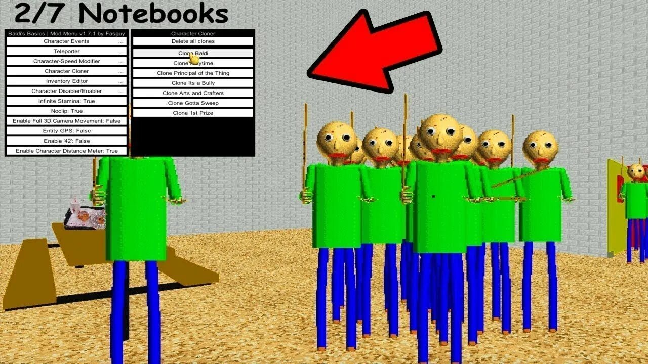 БАЛДИ мод. БАЛДИ мод меню. Baldi Basics Mod menu. Baldi Basics мод меню на ПК. Baldis basics cheats