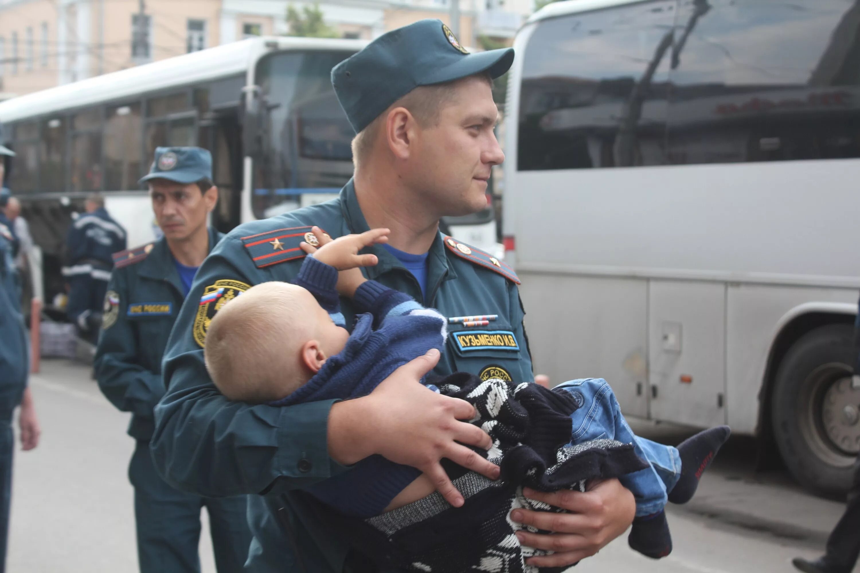 Спасенный малыш