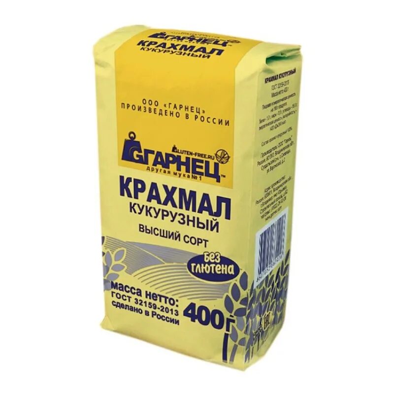 Кукурузный крахмал для чего. Крахмал кукурузный 400г гарнец. крахмал картофельный 400гр гарнец. крахмал garnec кукурузный без глютена, 400г. крахмал кукурузный гарнец 400гр*6шт, упак.