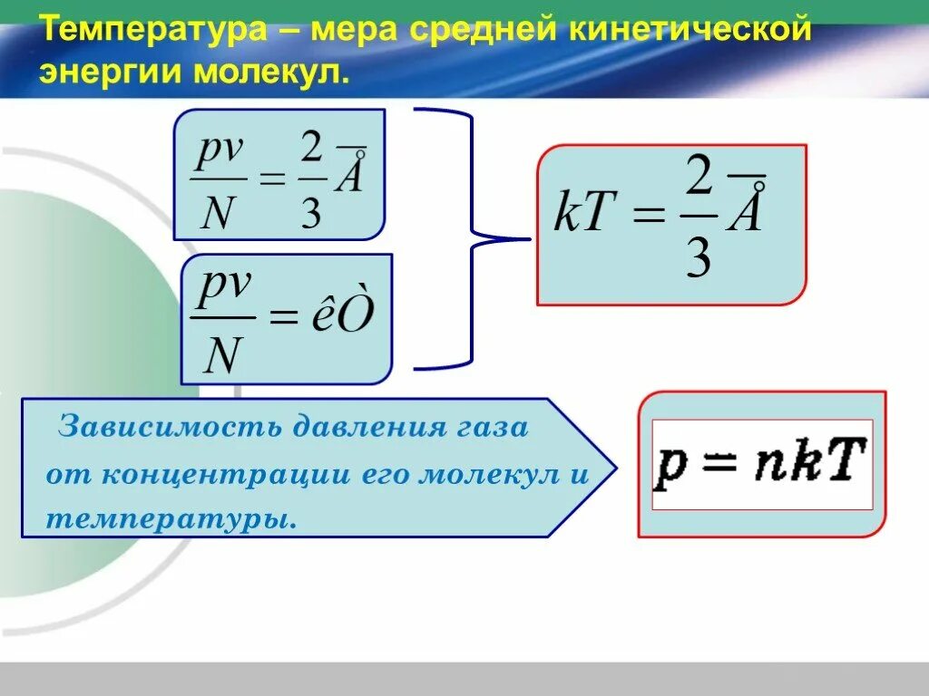 Как давление газа зависит от концентрации молекул. Зависимость давления газа от температуры формула. формула связи давления и средней кинетической энергии молекул газа. зависимость давления от средней кинетической энергии молекул. зависимость давления газа от концентрации молекул и температуры.