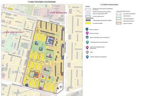 Карта московского микрорайона иваново