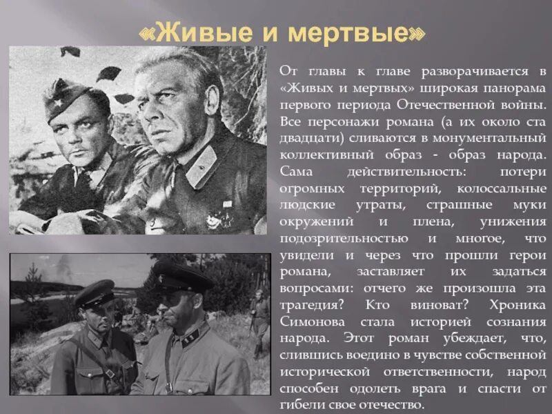 Симонов к. "живые и мертвые". Живые и мертвые презентация. Симонов живые и мертвые книга.