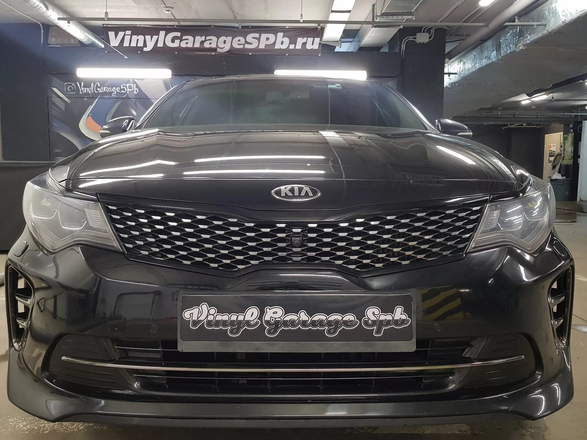 Киа оптима решетка радиатора тюнинг Тюнинг-решетка радиатора Morris на Kia Optima 3 (K5)