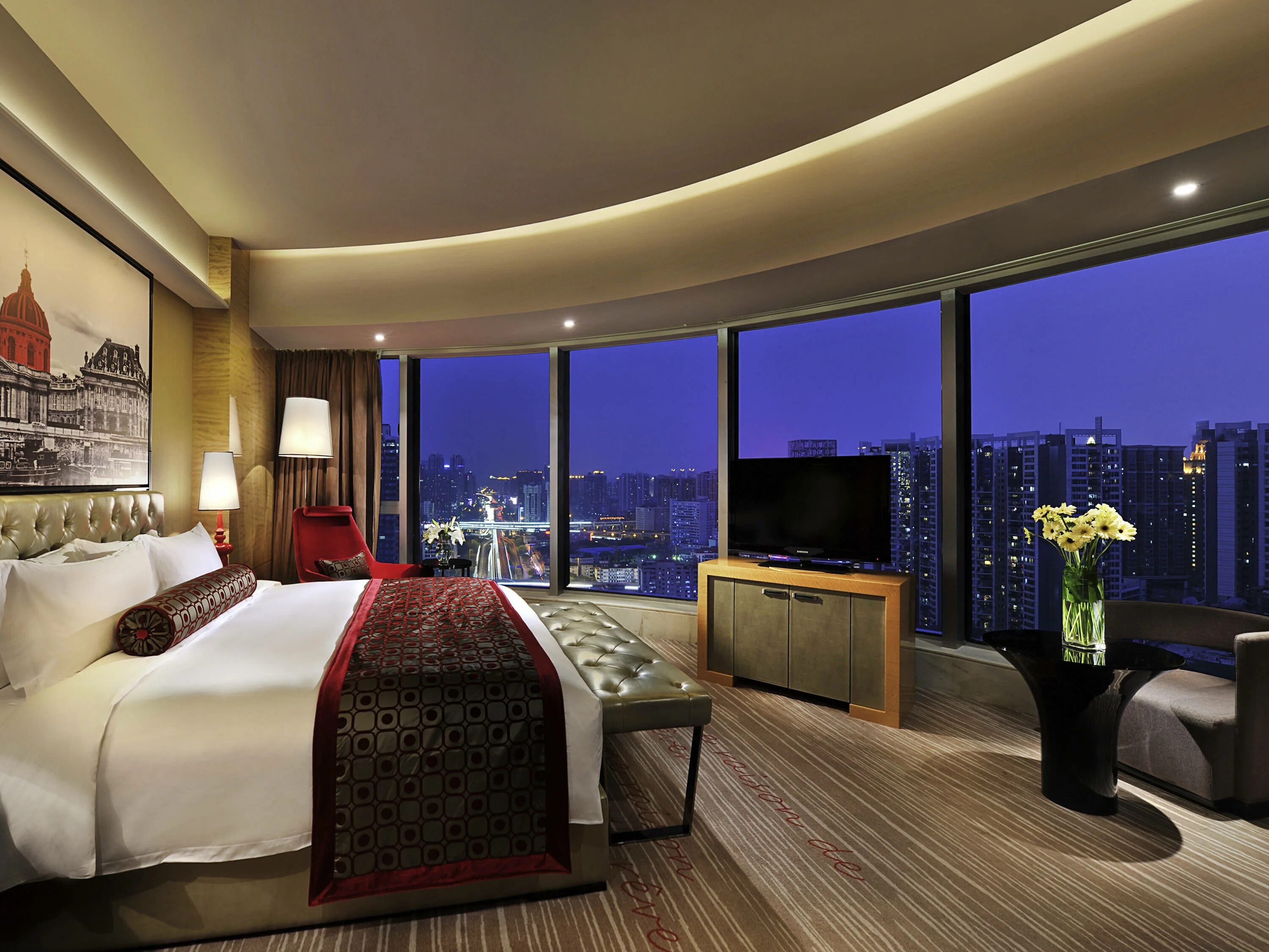 Sofitel 5* Гуанчжоу. Sofitel Guangzhou Hotel. Пятизвездочный отель Сингапура. Пати звезднечный отель. Включить лучшие номера