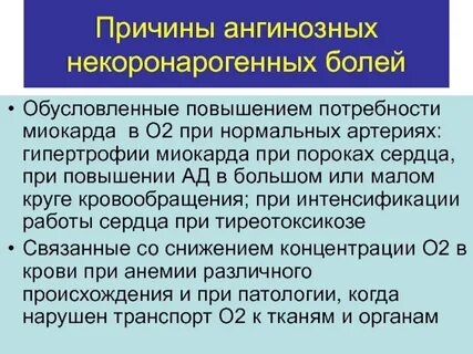 Ангинозные боли