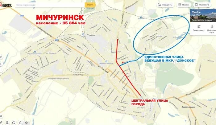 Мичуринский как доехать