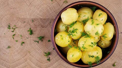 Картофель сварен