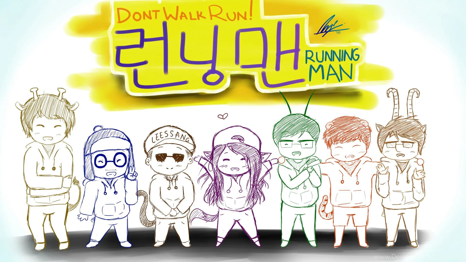 Running man 4. Running man sketch. running man все. running man fanart.