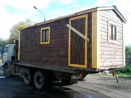 Перевозим баню