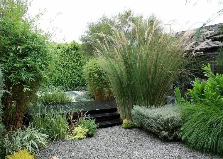 Related image Sloped garden, Farmhouse landscaping, Garden design