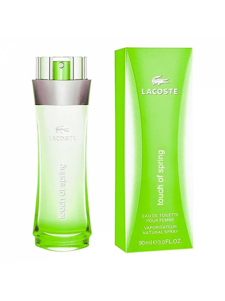 Lacoste сайт интернет. Lacoste touch of spring 90 мл. туалетная вода lacoste touch of spring. духи лакост зеленые женские. лакоста женские ароматы зеленая.