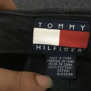 Tommy hilfiger бирка