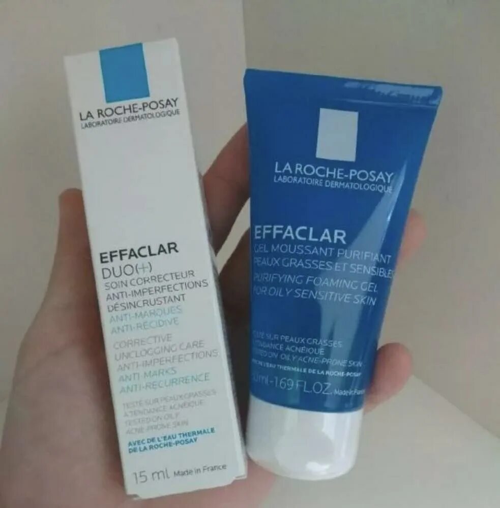 Набор la Roche-Posay Effaclar. Ля Рош эфаклар набор. Ля Рош набор эфаклар дуо+гель. La Roche-Posay Effaclar Duo(+) крем гель. Effaclar gel moussant purifiant peaux