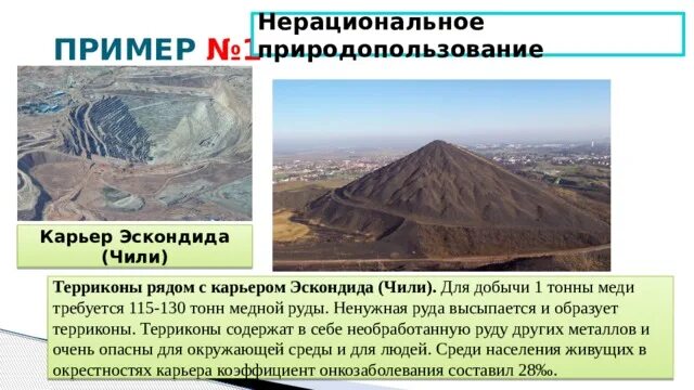 Комплексное использование добываемого сырья это нерациональное