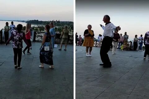 Танцуют под белые розы