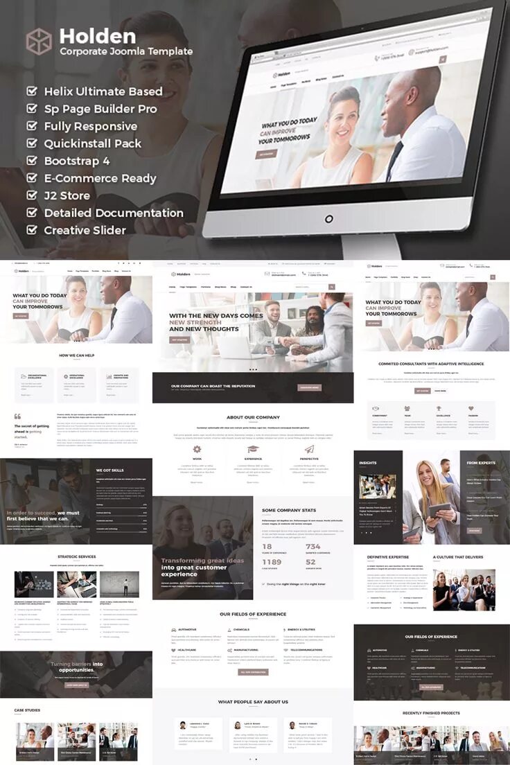 Joomla builder. Хеликс ультимейт. joomla templates.