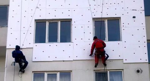 Утепление фасадов многоквартирных домов