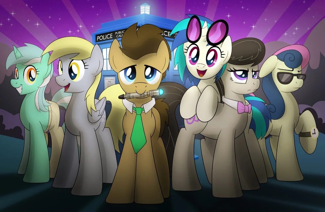 Doctor Whooves, Lyra, Octavia. Doctor Whooves и Бон Бон. Doctor Whooves Mane. Пон истории
