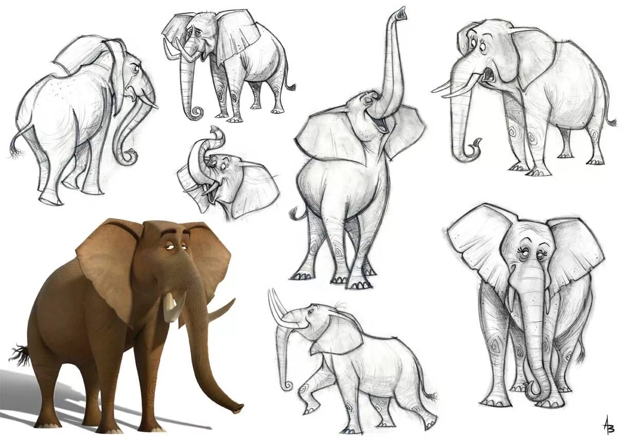 Рисунки животных. Рисунок слона для срисовки. Слон референс. Слон скетч. Animal character