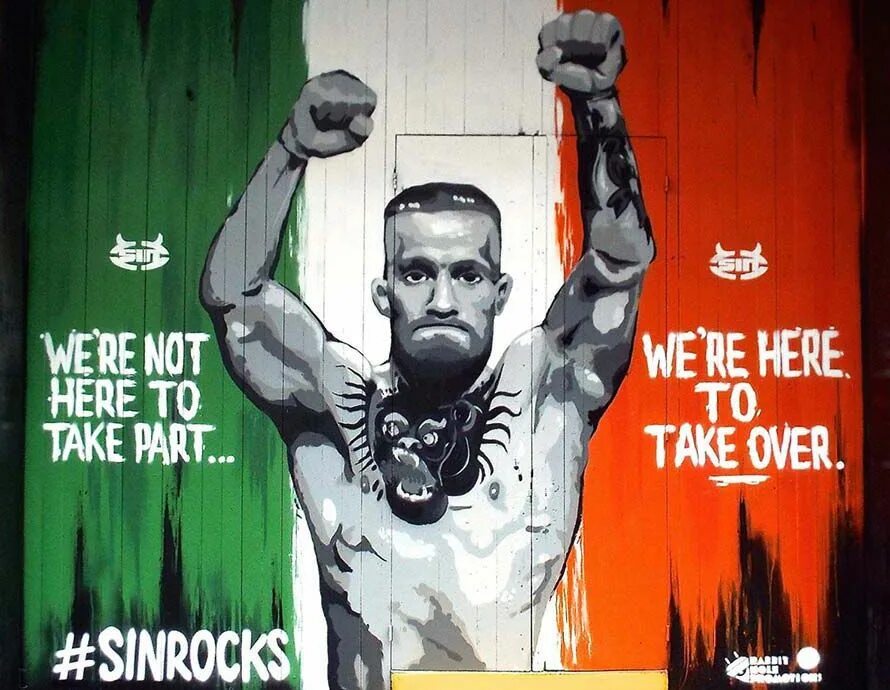 To take Part. MCGREGOR take over not take Part. We are not here to take Part. Take over. To take part in this